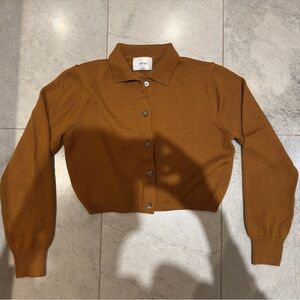 Wilfred cropped cardigan